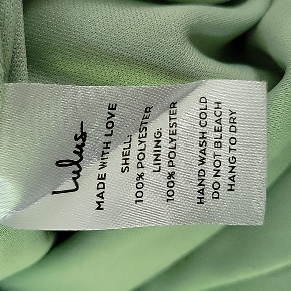 Lulus Mint Green Textured Maxi Wrap Dress Tiered And Ruffled Sz Xs - Picture 7 of 8